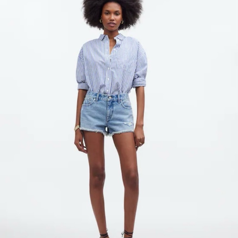 NWT Madewell Low Rise Boyfriend Short